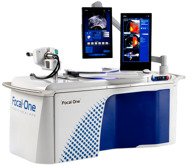 Désormais remboursé par l’Assurance Maladie, le traitement du cancer de la prostate par ultrasons focalisés est réalisé grâce à la technologie Focal One.