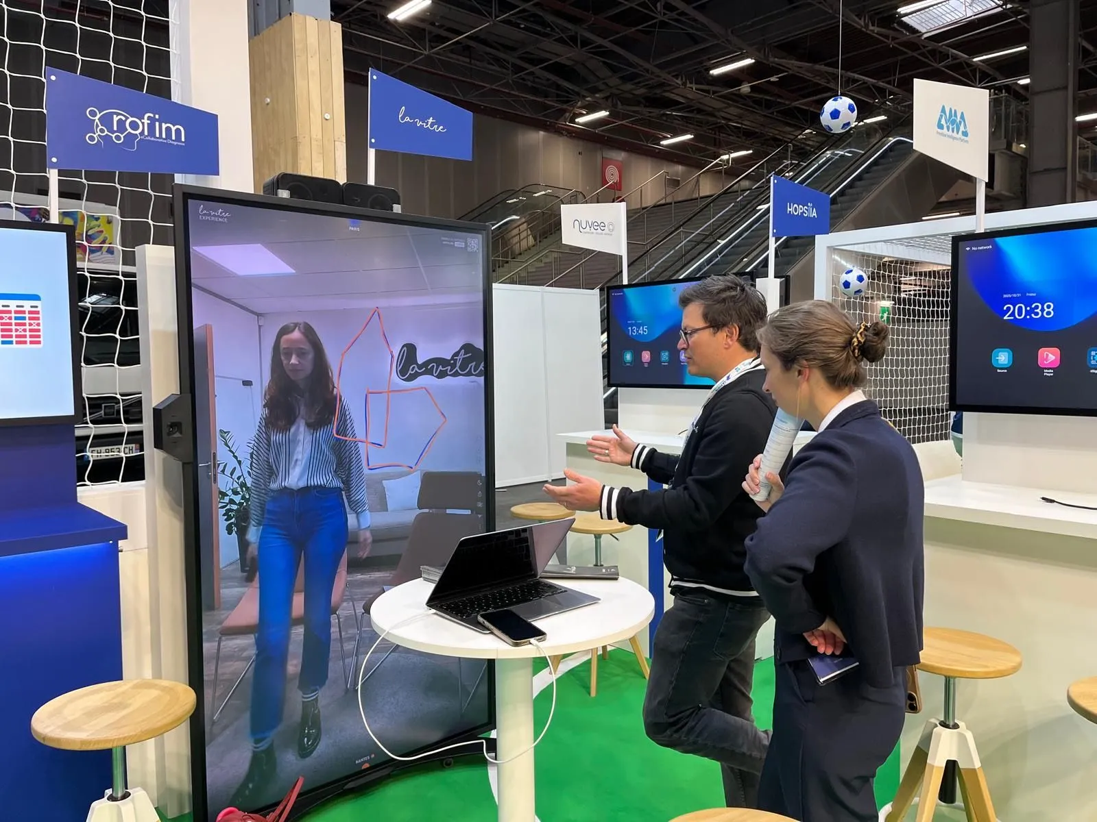Rofim et La Vitre ont présenté, à SantExpo, leur dernière innovation pour améliorer les conditions de télémédecine.
