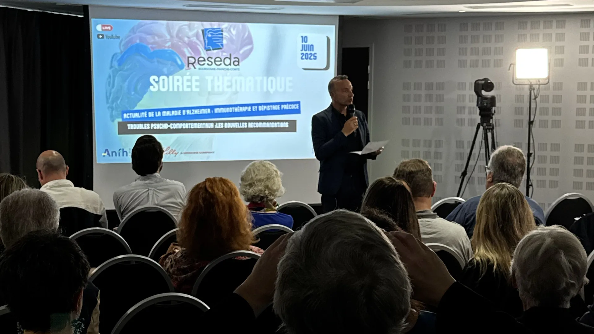Le réseau de santé Reseda organise tout au long de l'année des évènements et rendez-vous à destination des professionnels de santé, mais aussi des patients et des aidants.