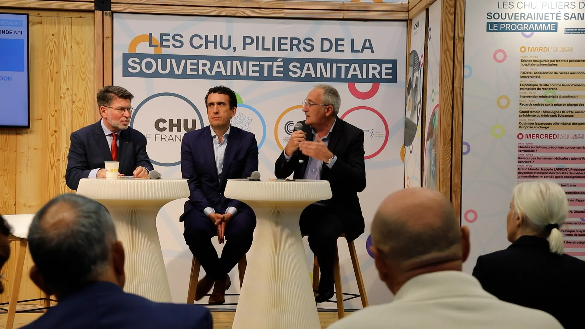 À SantExpo, les CHU faisaient front commun pour promouvoir le place dans la souveraineté sanitaire.
