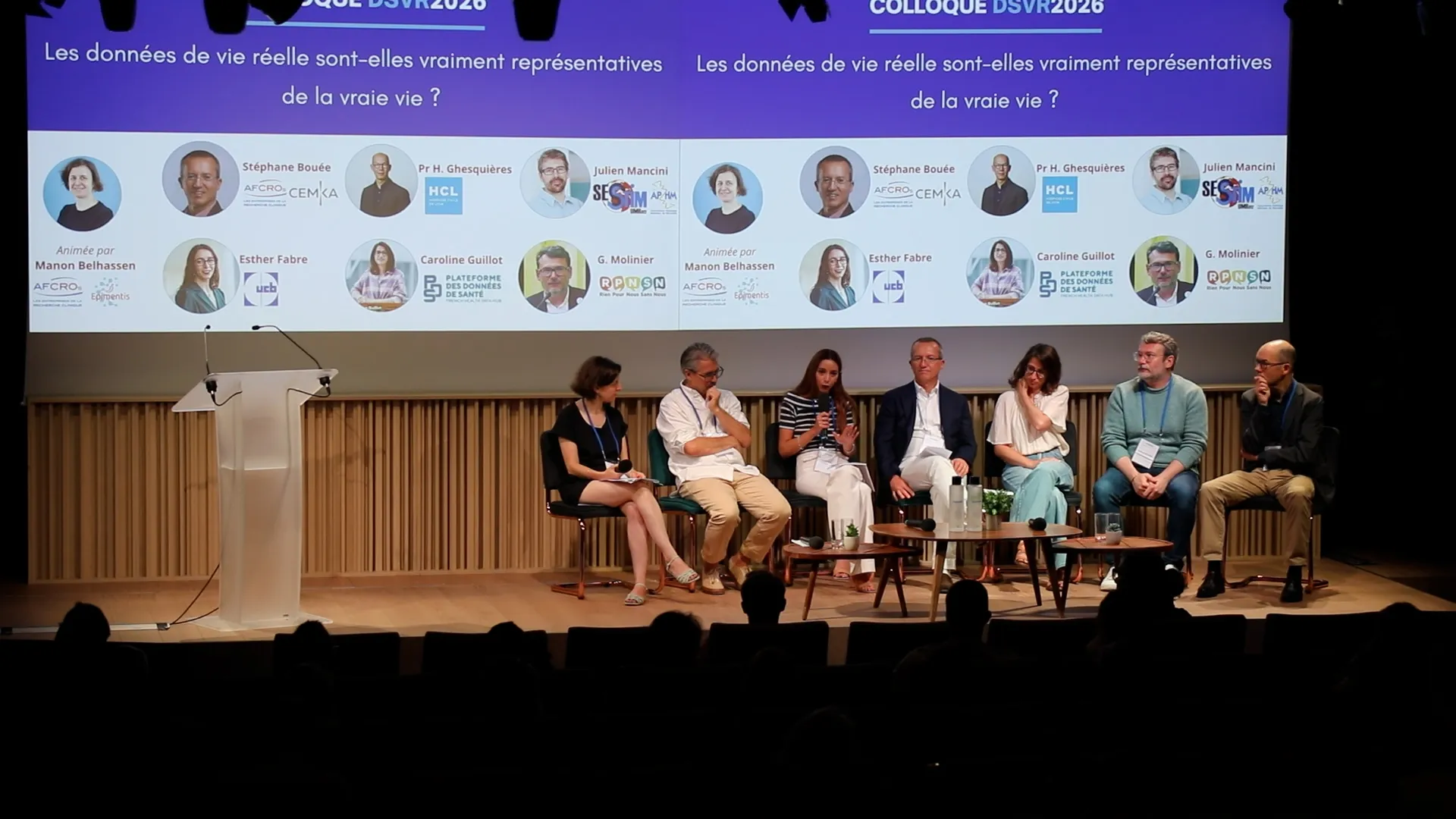 Entre autres sujets de discussion, la représentativité des données de santé en vie réelle.